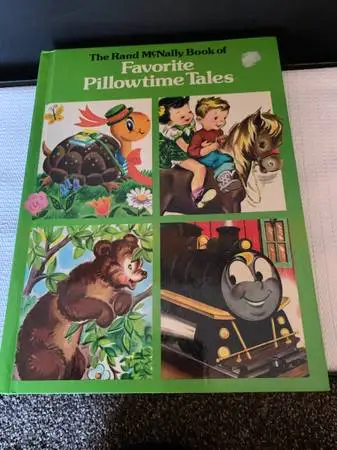 Vintage 78 Rand McNally Hardback Book of FAVORITE PILLOWTIME TALES