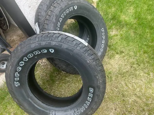 Firestone destination 235-75-17 tires new 7 tires total