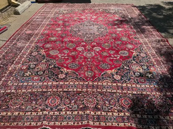 10x14 Persian Kashan rug