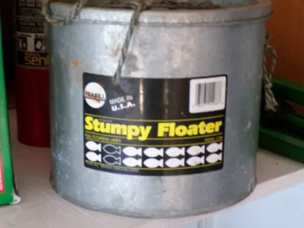 Frabills Minnow Bucket Made in the USA Stumpy Floater