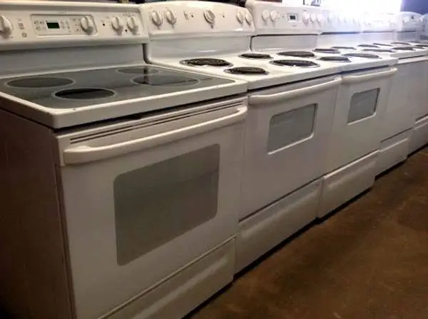Electric oven stove range