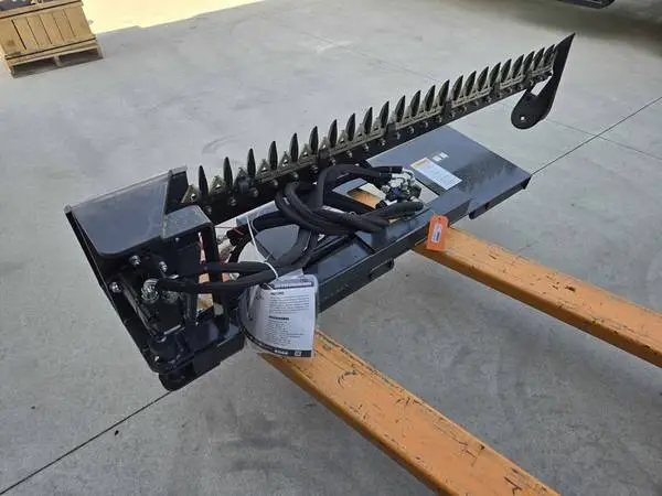 Sickle bar mower for skidsteer