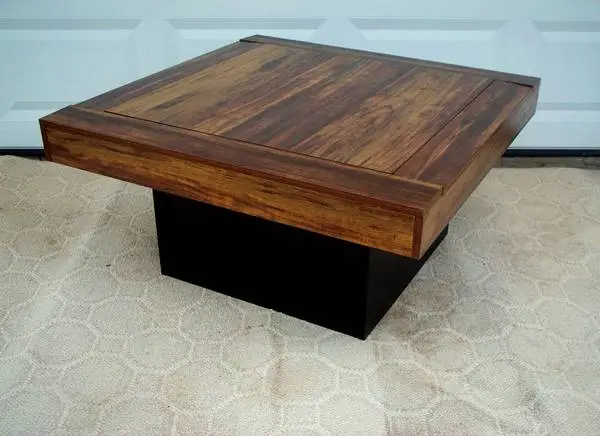 COCKTAIL coffee TABLE Living Room Wood Furniture TV Stand Ikea Style
