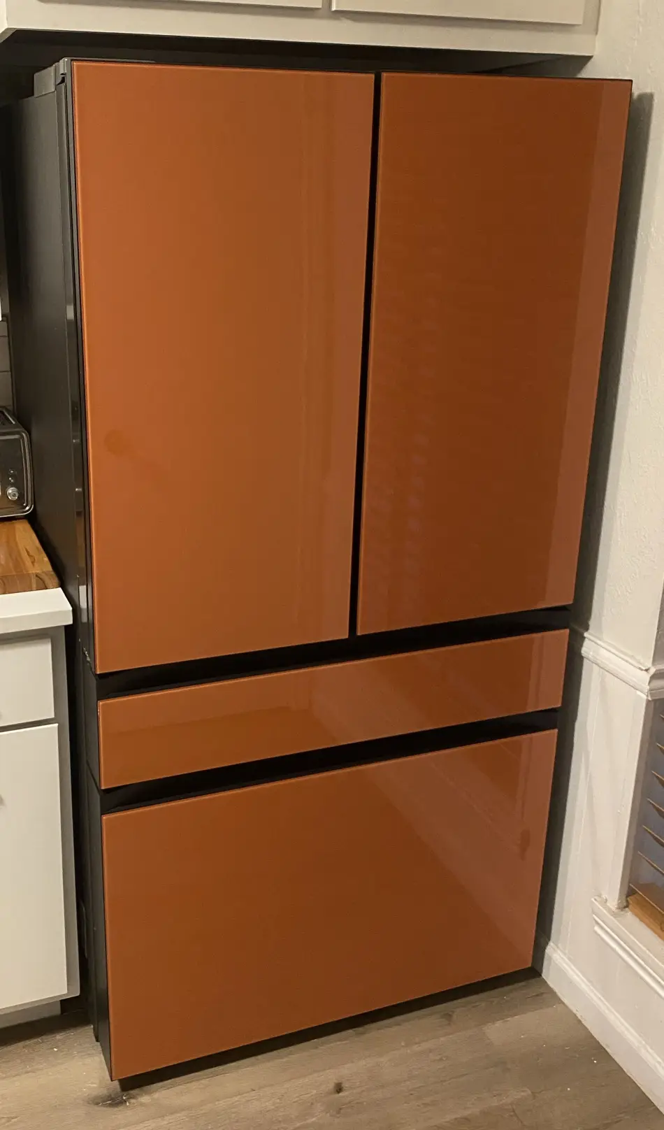 Samsung French door 3 section refrigerator