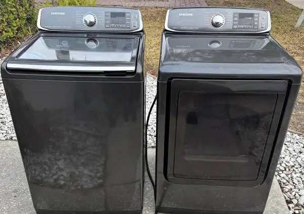 Samsung Washer & Electric Dryer