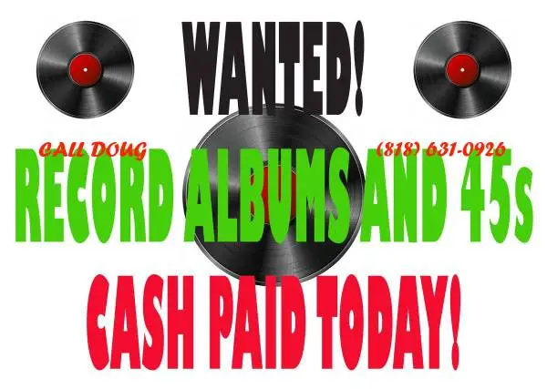 I BUY RECORDS! LPs, 45s, 78s