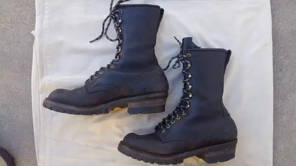 Whites Buffalo Smoke Jumper Boots, size 10, Made in USA