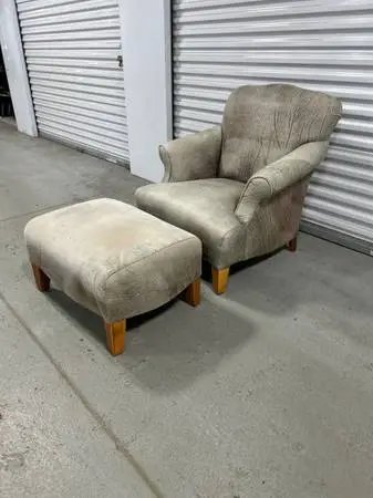 Unique Leather Chair Imported from Germany