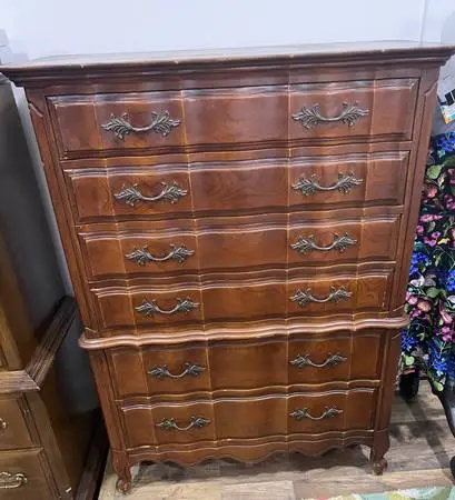 French Provincial Tall Dresser