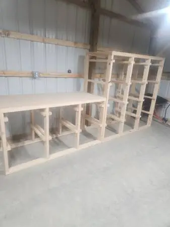 Storage Bin Shelves