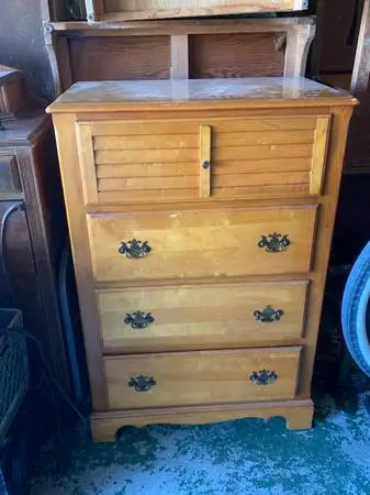 Real wooden dresser