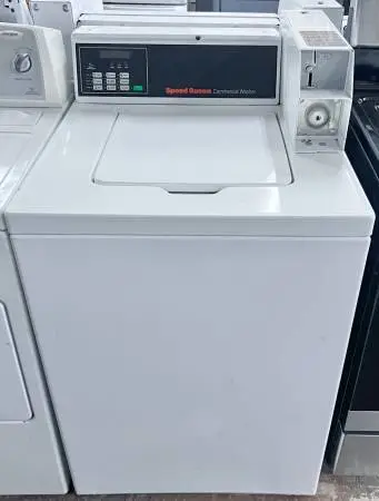 Speed Queen SWNNC2SP115TW01 Coin Operated Washer ,Drop Coin