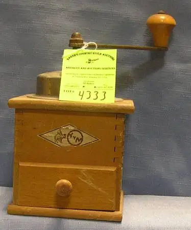 Antique Wood Coffee Grinders