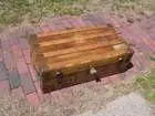 Vintage H. A. Winship Wooden Trunk