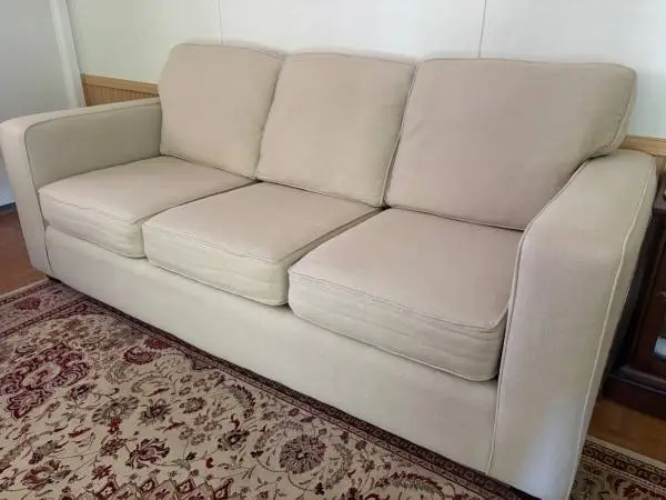 Sofa.  Clean.   86 “ long.    Smoke free.
