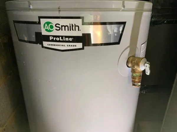 AO Smith 50g tall ProLine natural gas water heater