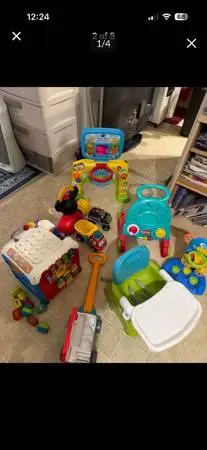 Assorted Baby Toys Bundle/Baby Seat/Walker $50 or BARTER.. READ FULL DESCRIPTION