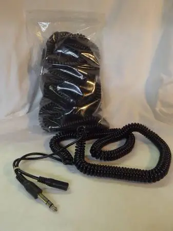 6 Coil Cords (25 uncoiled) for Musical Uses