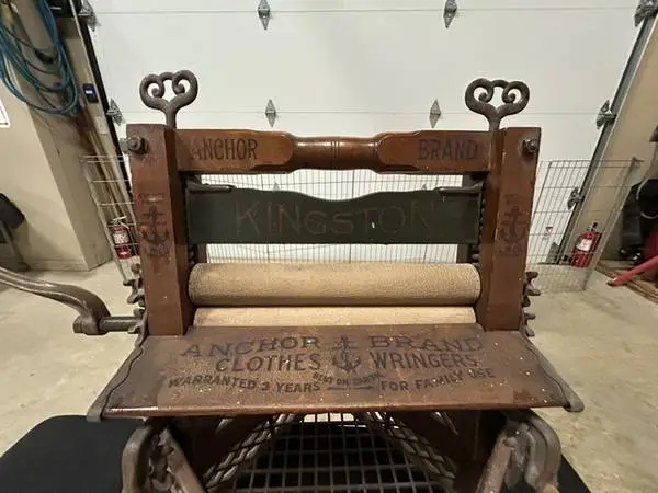 Antique Anchor Brand Clothes Wringer