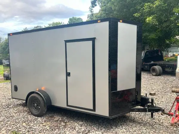 NEW 7x6x12 Enclosed Cargo Trailer – Deluxe