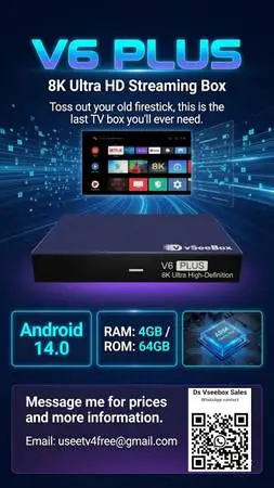 VSEEBOX V6 PLUS- BEST TV BOX OF 2026