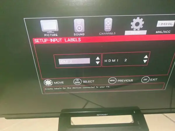 32 in SHARP TV
