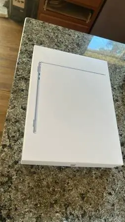Macbook air m5 13 inches sealed 16 ram 512gb midnight and 16 ram one tb sky blue
