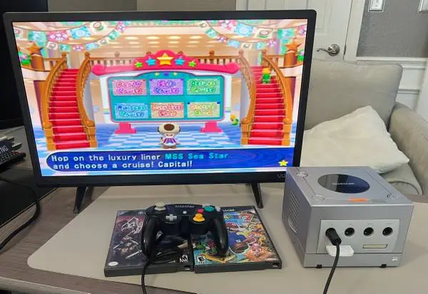 Nintendo GameCube, 1 Controller, 2 Games & cords