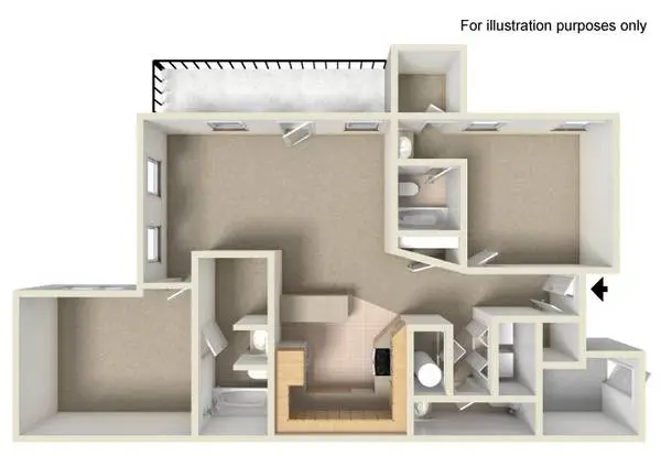 Live a life youll love in a gorgeous renovated 2 bed / 2.5 bath!