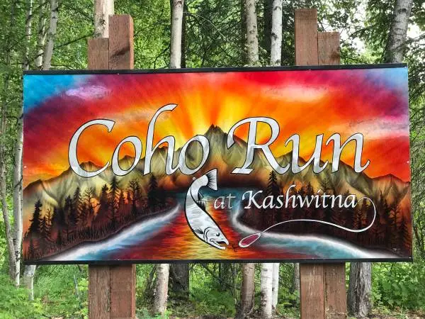 Just under 2acres River front on Kashwitna