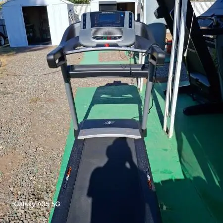 NordicTrack C990 interactive model treadmill.