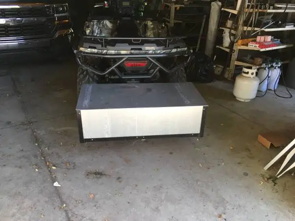 Tool box for back of quad