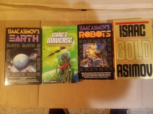 Isaac Asimov Paperback Books Published in The 1990s
