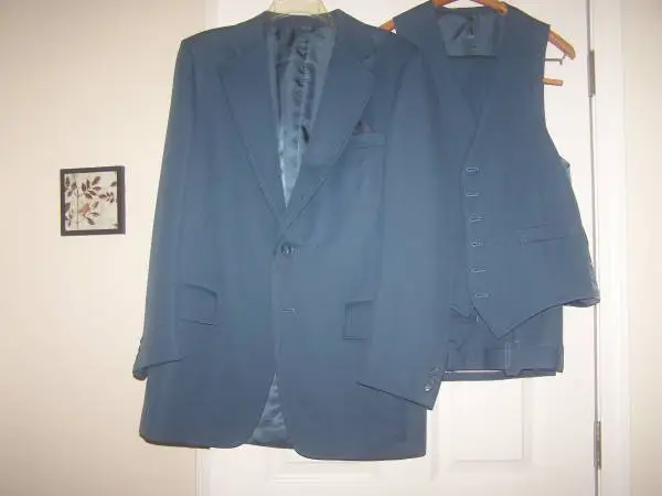 3 Piece Blue Suit