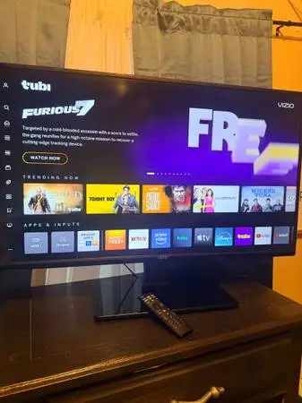 Vizio Smart TV with remote