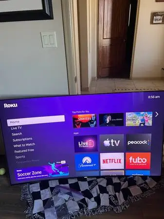 55 curved Samsung TV