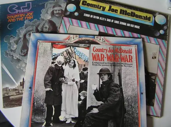 COUNTRY JOE and FISH * 3 VINYL RECORD COLLECTION