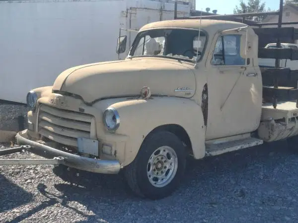 1954 GMC LONG BED FLAT BED