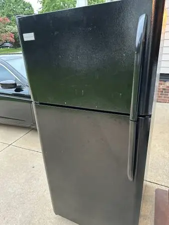 Frigidaire over/under refrigerator - Black