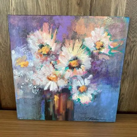 Original 5 Daisy Art - 20X20