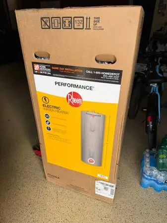 NEW Rheem Performance 50-Gallon Electric Water Heater