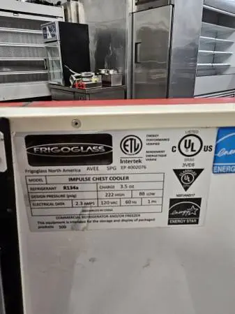 Frigoglass impulser chest cooler