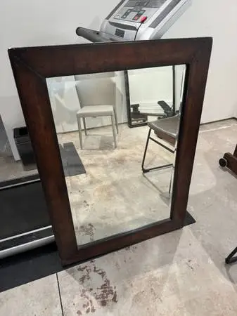Pottery Barn Rustic Frame Mirror - 30x42