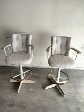Set of 2 bar/counter stools