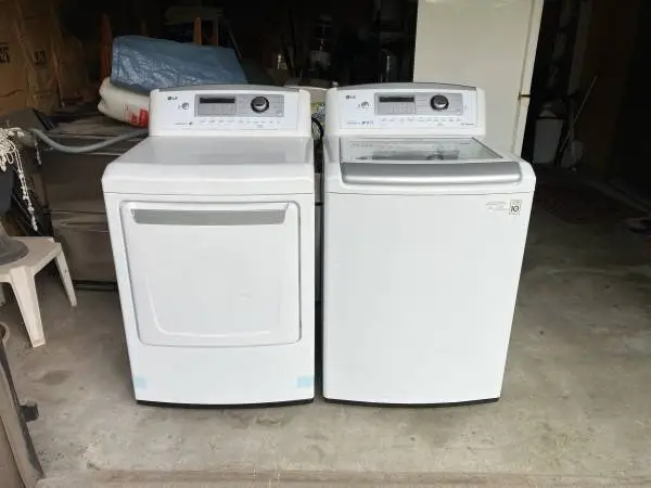 LG washer and dryer guaranteed delivery is available