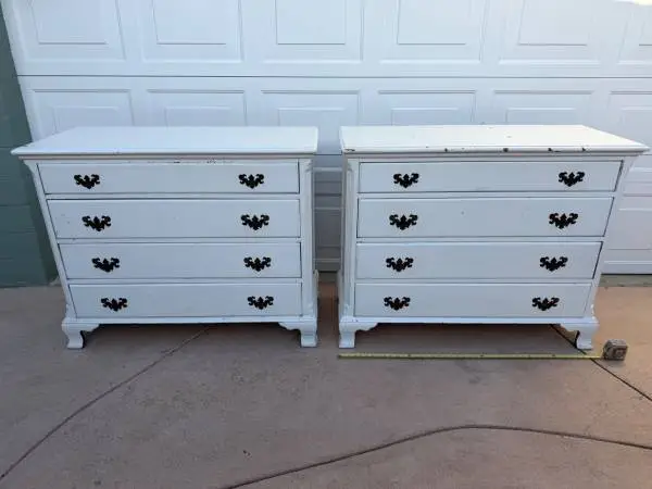 Vintage Jamestown Table Co. Taylor Made Matching Dressers (Pair)