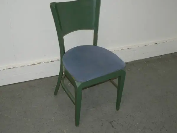 Green Wood Solid Wood Chair
