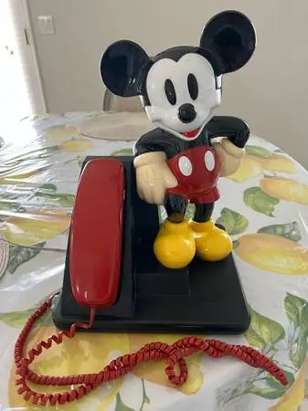 Vintage Mickey Mouse Phone