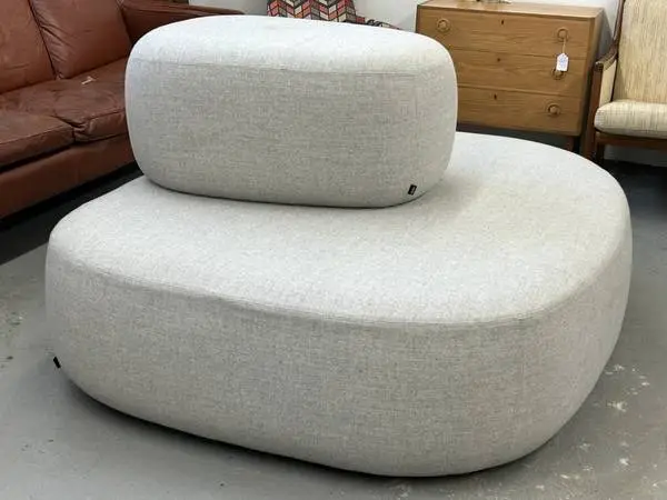 Oversized Ottoman Seating KILO ISLAND by Halle Hightower