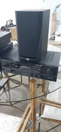 Denon Receiver W/ 1 B&W Speaker Mint